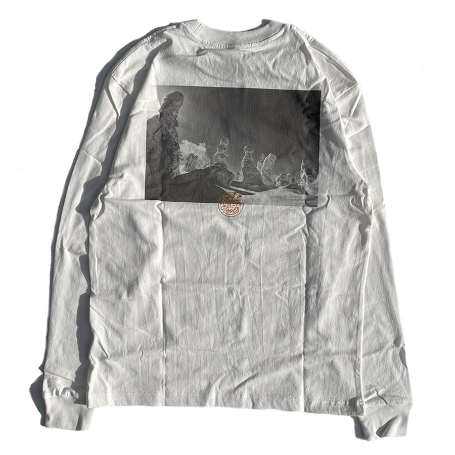DEUS EX MACHINA ( デウスエクスマキナ ) / 長袖Tシャツ ロンT / ZAO LS TEE -  WHITE / DPT22013A / メンズ