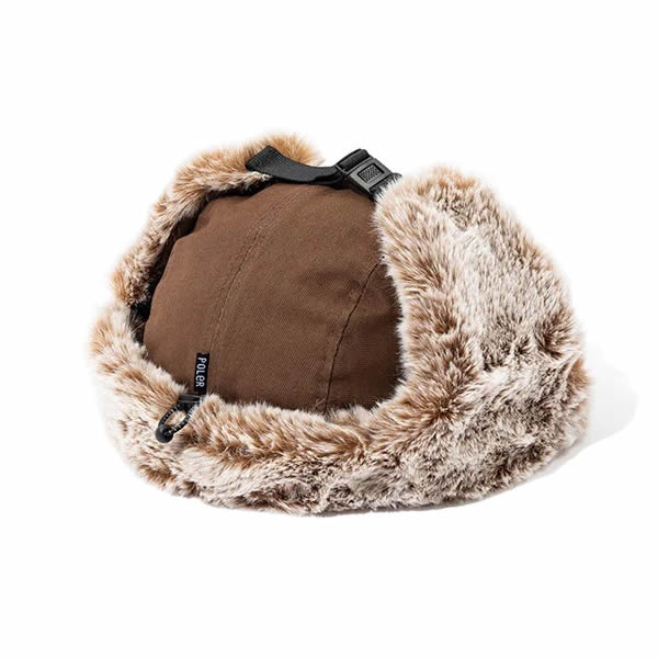 POLeR OUTDOOR STUFF(ポーラーアウトドアスタッフ) / ミリタリーキャップ / MILITARY FUR VISOR CAP - CHOCOLATE / 233MCV0086