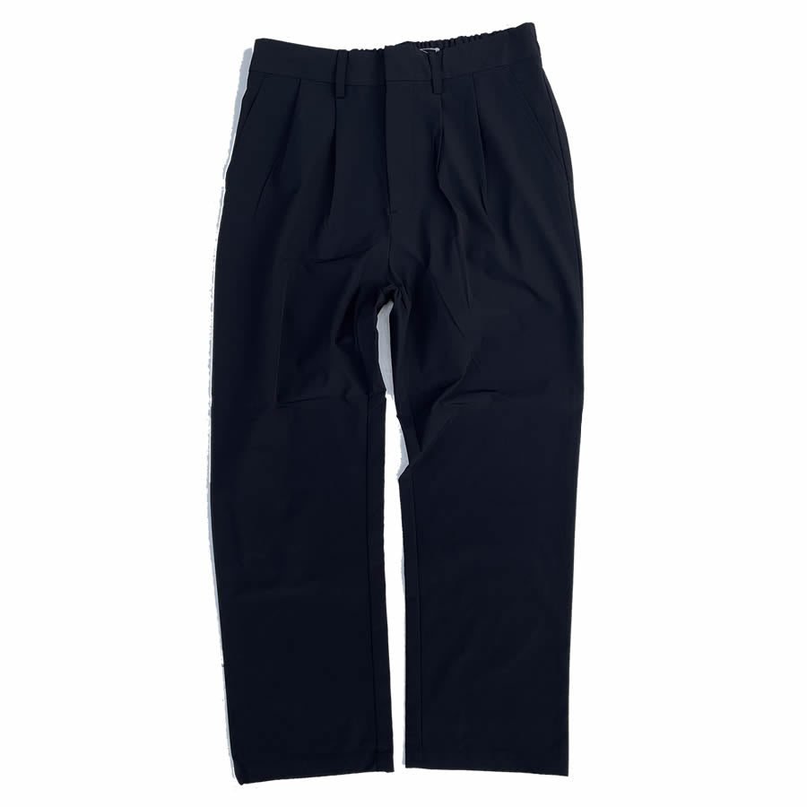 AXESQUIN(アクシーズクイン) / 撥水 ストレッチ素材 スラックスパンツ / TECH SLACKS 2.0 - BLACK / 322019 / メンズ