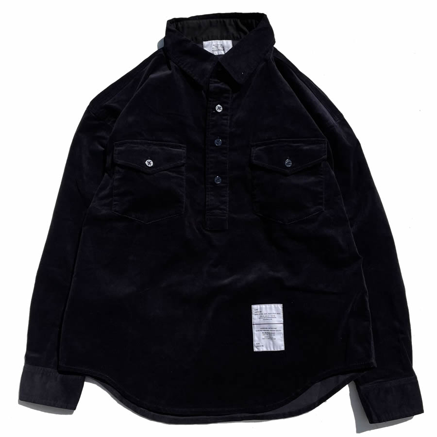 GOLDEN MILLS INC. (ゴールデンミルズ) / プルオーバー シャツ  / NWC USN PULLOVER SHIRT - NAVY / 232GM-S1054 / メンズ