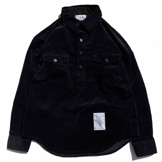 GOLDEN MILLS INC. (ゴールデンミルズ) / プルオーバー シャツ  / NWC USN PULLOVER SHIRT - NAVY / 232GM-S1054 / メンズ