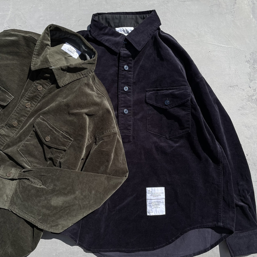 GOLDEN MILLS INC. (ゴールデンミルズ) / プルオーバー シャツ  / NWC USN PULLOVER SHIRT - NAVY / 232GM-S1054 / メンズ