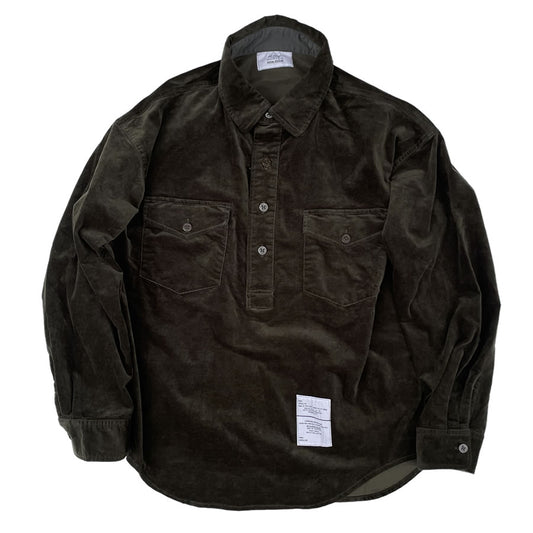 GOLDEN MILLS INC. (ゴールデンミルズ) / プルオーバー シャツ  / NWC USN PULLOVER SHIRT - OLIVE / 232GM-S1054 / メンズ