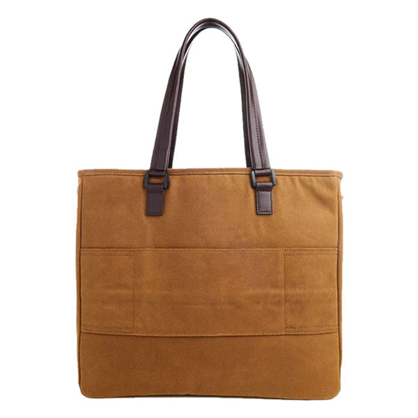 VENQUE (ヴェンク) / 2WAY トートバッグ ショルダーバッグ / TOTE - CANVAS BROWN / 国内正規取扱店 / 1年間製品保証付き【C1】