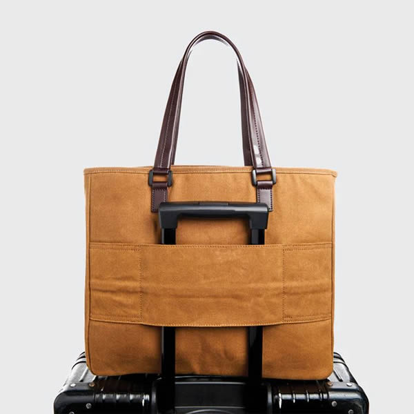 VENQUE (ヴェンク) / 2WAY トートバッグ ショルダーバッグ / TOTE - CANVAS BROWN / 国内正規取扱店 / 1年間製品保証付き【C1】