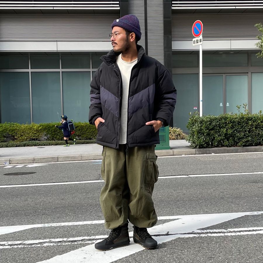 WAX(ワックス) / 中綿ジャケット / NEW URBAN JACKET - BLACK / WX