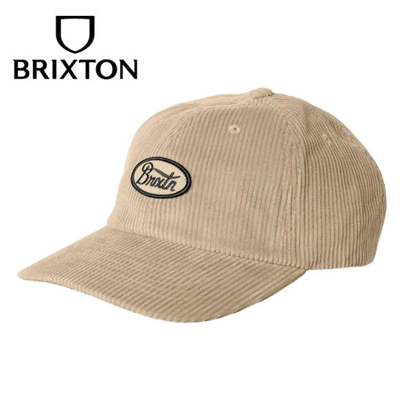 BRIXTON (ブリクストン) / ベースボールキャップ 帽子 / PARSONS LP CAP - BISCOTTI / BSCTI / メンズ 23FW