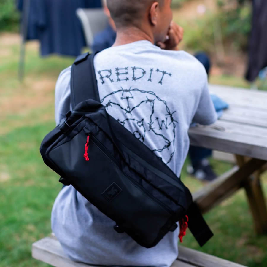 CHROME クローム / ボディバッグ ウエストバッグ / KADET SLING BAG - BLACK XRF /  9L / BG196BXRF / カデット