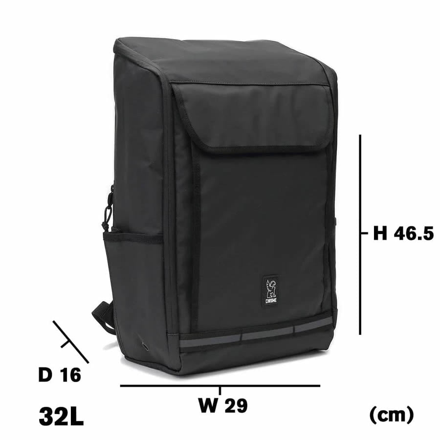 CHROME クローム / 防水 リュックサック バックパック / VOLCAN PACK PLUS - BLACK TARP / JP-199-BKTP-NA-NA