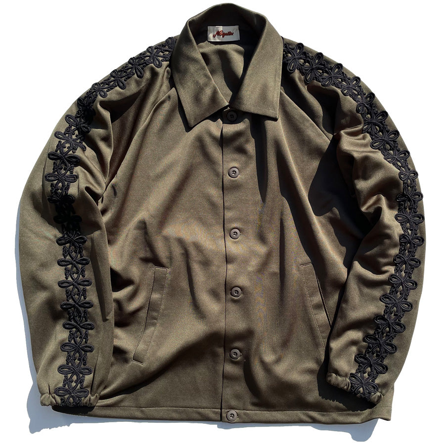 NASNGWAM (ナスングワム) / ジャージー トラックジャケット / KINGSTON JACKET - OLIVE / J2404004