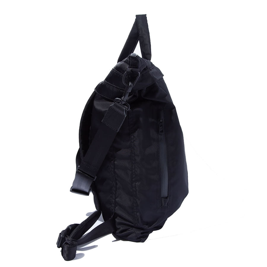F/CE. / 3WAY ヘルメットバッグ ショルダーバッグ バックパック / RECYCLE TWILL 3WAY HELMET - BLACK / FRT33232B0001 FCE