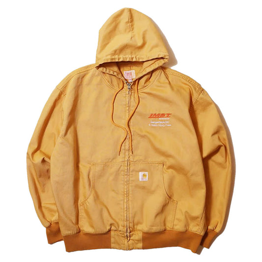 IMPRESTORE (インプレストア) / デニムジャケット / MORTICIA DENIM FULL ZIP HOODED PARKA - YELLOW / メンズ