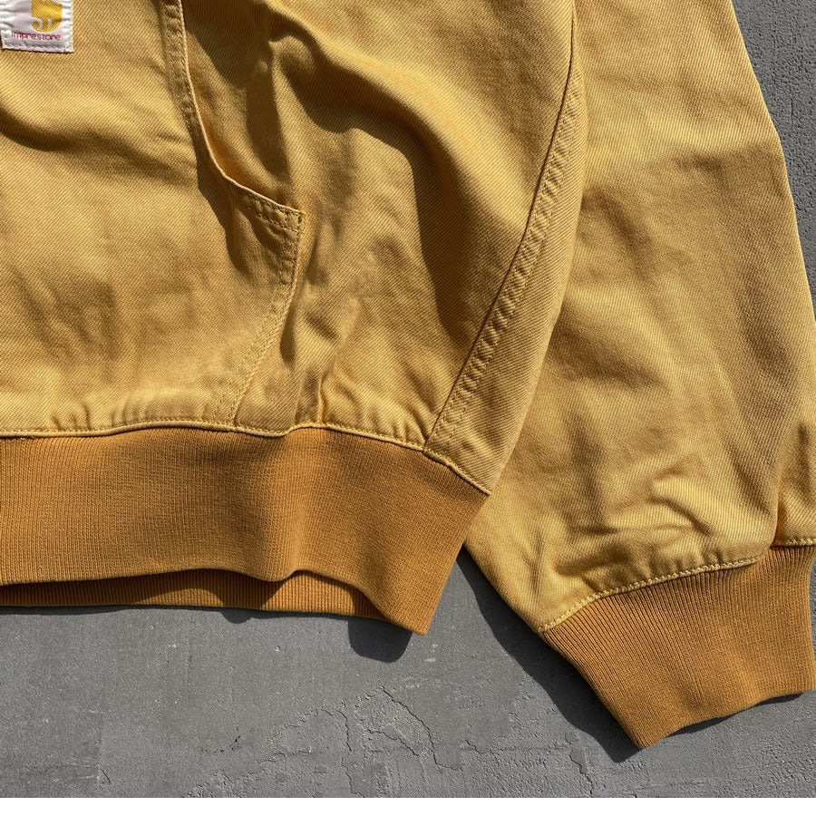 IMPRESTORE (インプレストア) / デニムジャケット / MORTICIA DENIM FULL ZIP HOODED PARKA - YELLOW / メンズ
