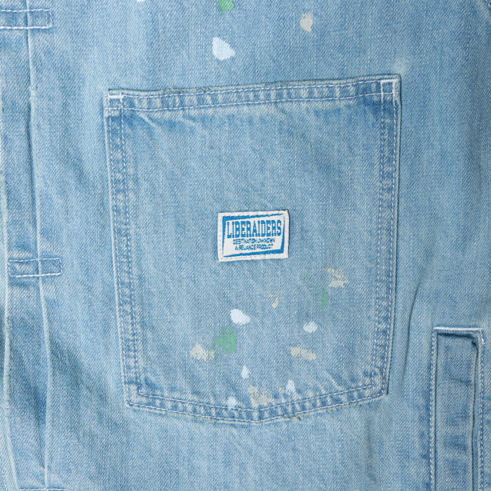 LIBERAIDERS(リベレイダース) / デニムジャケット / STAMPED DENIM JACKET - LIGTH BLUE / 700042401 / メンズ