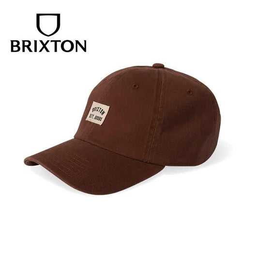 BRIXTON (ブリクストン) / ベースボールキャップ 帽子 /  WOODBURN LP ADJ - SEPIA VINTAGE WASH / SEPVW