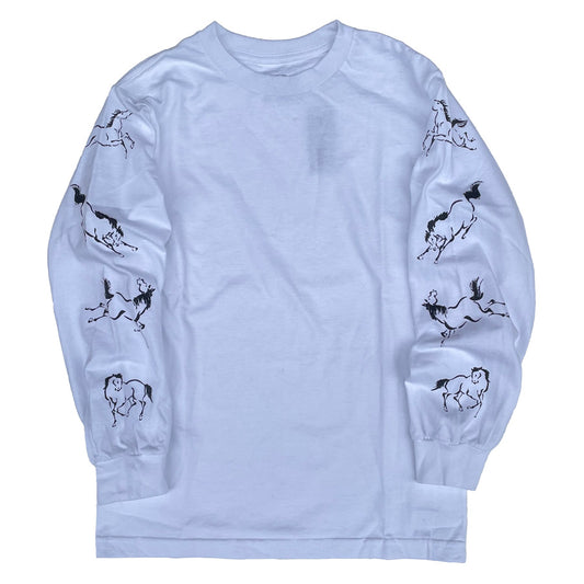 WAX(ワックス) / ロンT 長袖Tシャツ / 1978 long tee - White / WX-0364 / メンズ THM