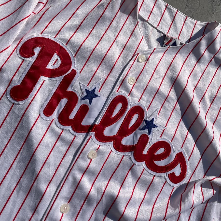 [USED] Philadelphia Phillies - Roy Halladay 34 Game shirts  / MLB フィリーズ ロイ・ハラデイ ユニホーム