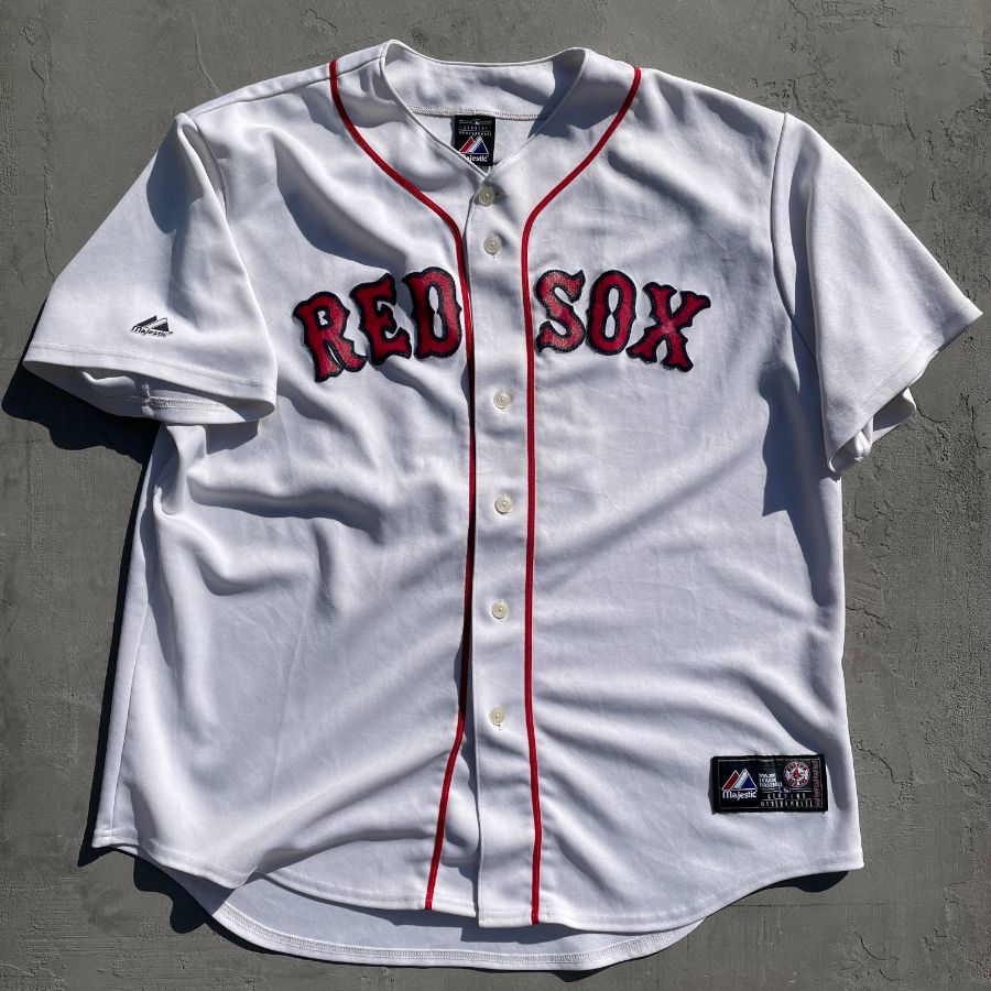 [USED] Boston Red Sox - Daiauke Matsuzaka 18 Game shirts - XL / MLB ボストンレッドソックス 松坂大輔 ユニホーム