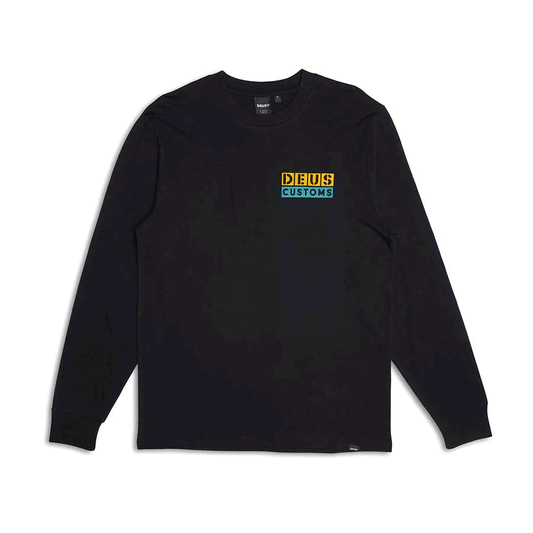 DEUS EX MACHINA ( デウスエクスマキナ ) / 長袖Tシャツ ロンT / TICTAC LS TEE - BLACK / DMP241255 / メンズ