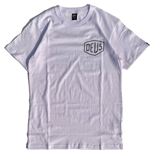DEUS EX MACHINA ( デウスエクスマキナ ) / 半袖 Tシャツ / TOKYO ADDRESS - WHITE / DMW41808R / メンズ