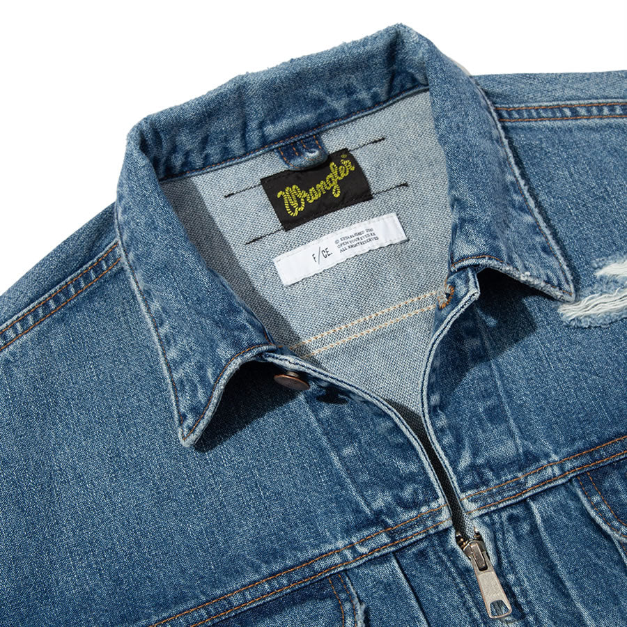 F/CE. x WRANGLER / Gジャン /  REBUILDING DENIM JK / FSP08241U0001 / FCE エフシーイー ラングラー リビルディング デニムジャケット