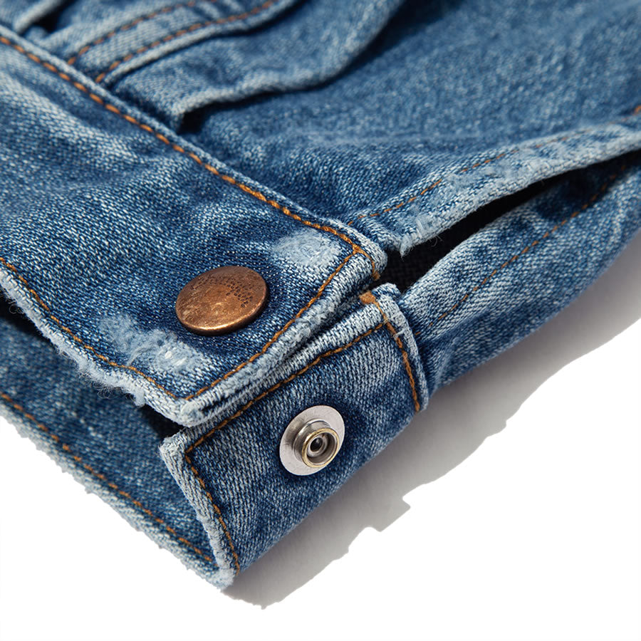 F/CE. x WRANGLER / Gジャン /  REBUILDING DENIM JK / FSP08241U0001 / FCE エフシーイー ラングラー リビルディング デニムジャケット