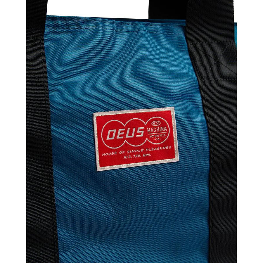 DEUS EX MACHINA ( デウスエクスマキナ ) / トートバッグ / HINTERLANDS TOTE BAG - DUSTY BLUE / DMP247409