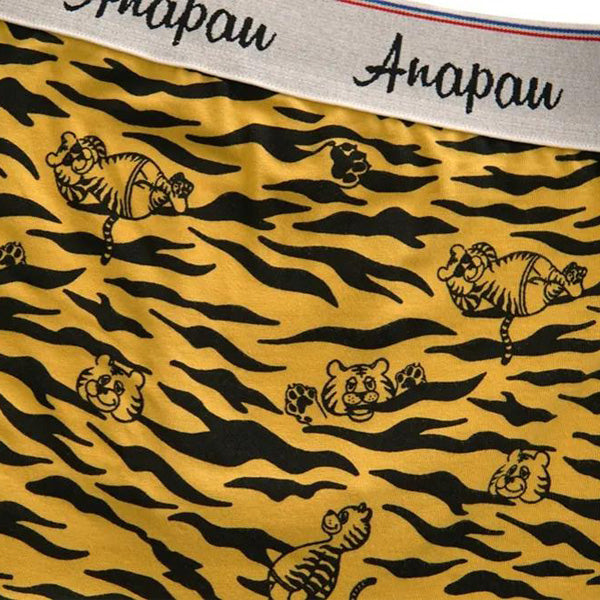 anapau  アナパウ / ボクサーパンツ 下着 アンダーウェア / P-2201 / アナパウタイガー / YELLOW / メンズ