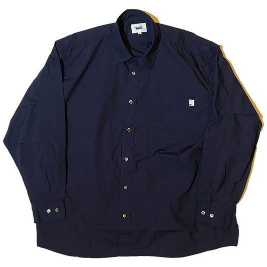 WAX(ワックス) / スプリング バルーンシャツジャケット / BALLOON SHIRTS JACKET - NAVY / WX-0329 / メンズ THM