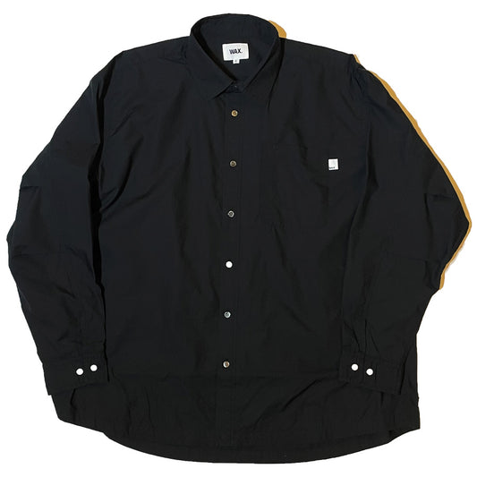 WAX(ワックス) / スプリング バルーンシャツジャケット / BALLOON SHIRTS JACKET - BLACK / WX-0329 / メンズ THM