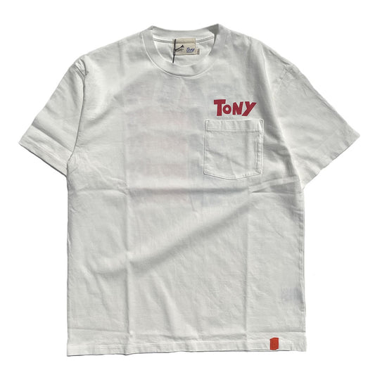 Tony Taizsun(トニー タイズサン) / 半袖シャツ Tシャツ / TONY  TEE  - WHITE / 24SP-022 / メンズ
