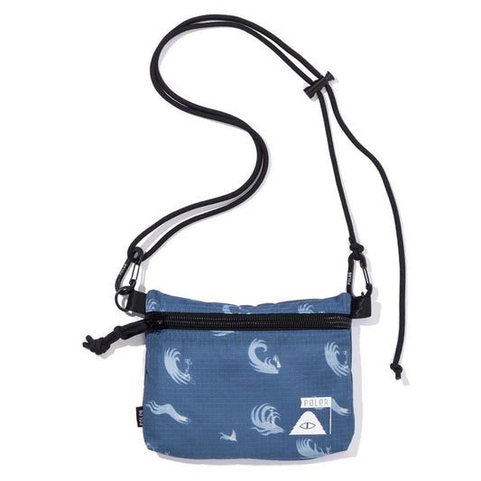 Poler Outdoor Stuff(ポーラー アウトドア スタッフ)  /  サコッシュ ポーチ / STUFFABLE POUCH - BLUE