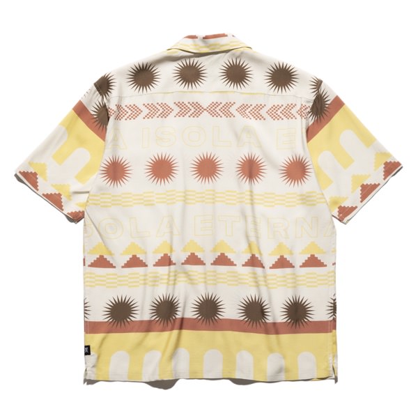 THE ROARK ロアーク / 半袖 シャツ / GONZO "ETERNA ISOLA" S/S WOVEN  COMFORT FIT - ALMOND PASTE / RWJ1028 / メンズ