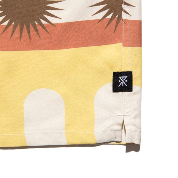 THE ROARK ロアーク / 半袖 シャツ / GONZO "ETERNA ISOLA" S/S WOVEN  COMFORT FIT - ALMOND PASTE / RWJ1028 / メンズ