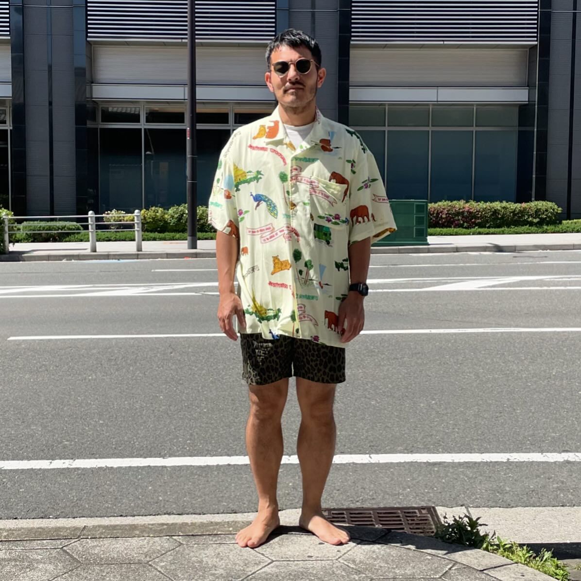LIBERAIDERS(リベレイダース) / アロハシャツ / RAYON ALOHA SHIRT - WHITE / 702022401 / メンズ