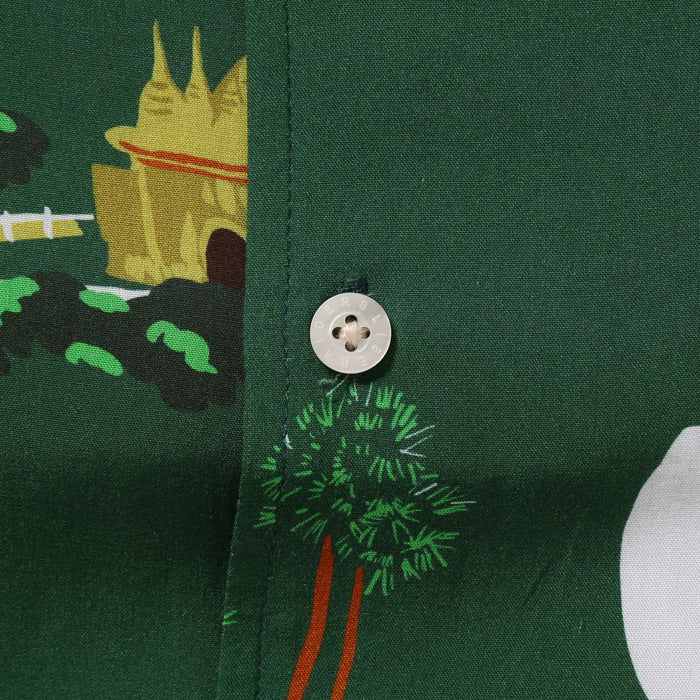 LIBERAIDERS(リベレイダース) / アロハシャツ / RAYON ALOHA SHIRT - GREEN / 702022401 / メンズ