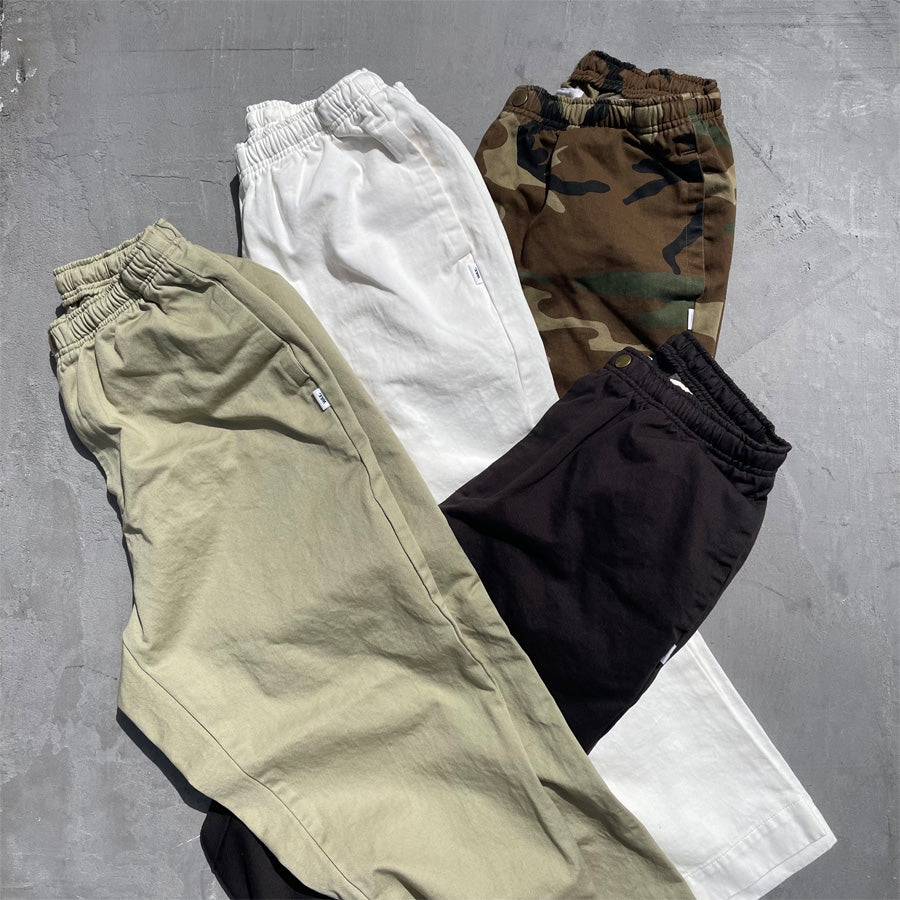 WAX(ワックス) / チノイージーパンツ / CHINO EASY PANTS - CHOCO / WX