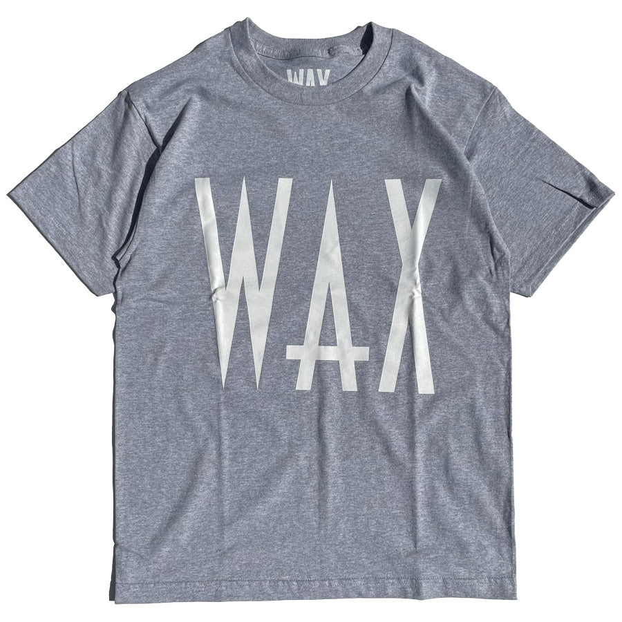 WAX(ワックス) / 半袖Tシャツ / WAX BIG LOGO TEE - GRAY / WX-0358 / メンズ THM