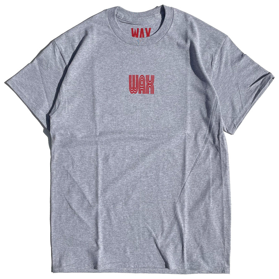 WAX(ワックス) / 半袖Tシャツ / WAX LOGO TEE - GRAY / WX-0361 / メンズ THM
