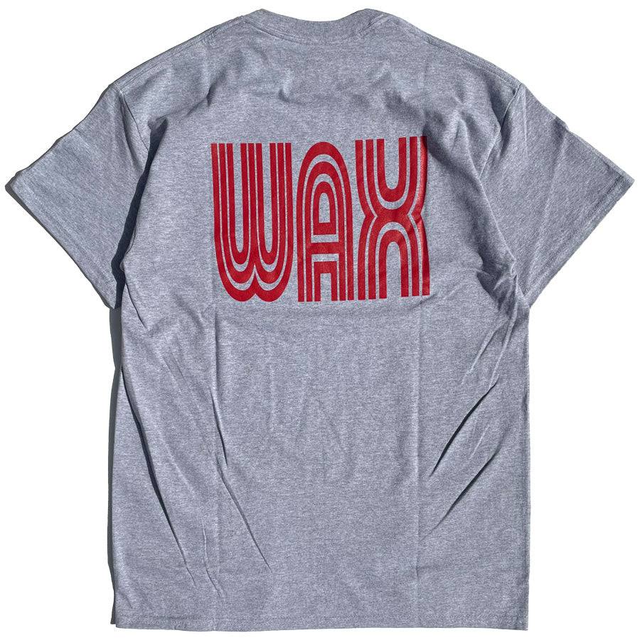 WAX(ワックス) / 半袖Tシャツ / WAX LOGO TEE - GRAY / WX-0361 / メンズ THM