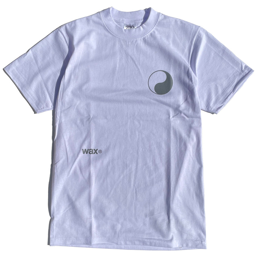 WAX(ワックス) / 半袖Tシャツ / YIN-YANG MAX WEIGHT TEE - WHITE / WX-0359 / メンズ THM