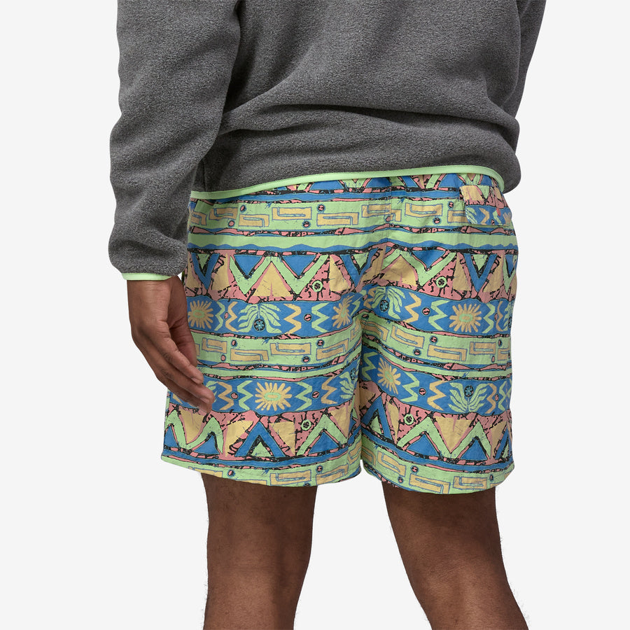 PATAGONIA(パタゴニア) / バギーショーツ / MENS BAGGIES SHORTS-5 IN. - HIGH HOPES GEO x SALAMANDER GREEN / 57022 / メンズ