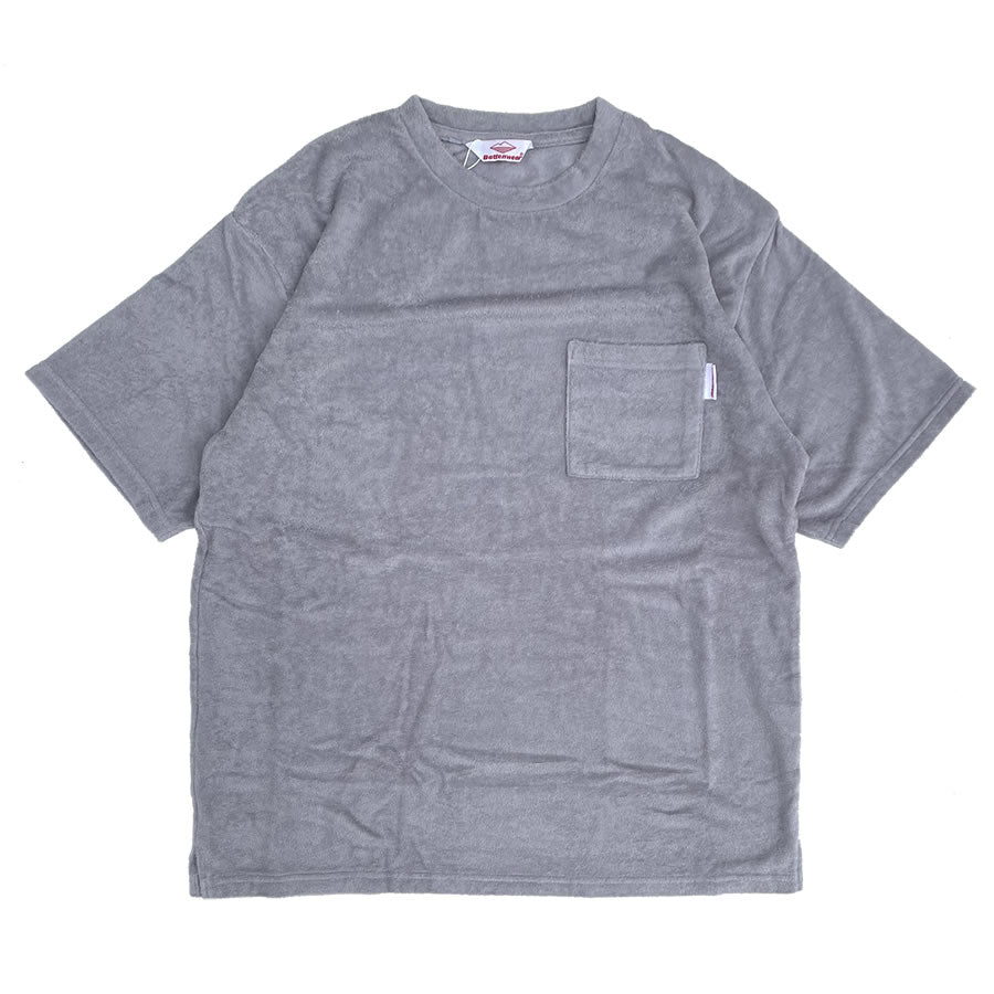 BATTENWEAR(バテンウエア) / 半袖パイル タオル地 Tシャツ / BEACH TEE  -  Light Grey / TEE-050-39 / メンズ  日本製