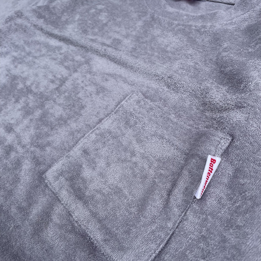 BATTENWEAR(バテンウエア) / 半袖パイル タオル地 Tシャツ / BEACH TEE  -  Light Grey / TEE-050-39 / メンズ  日本製
