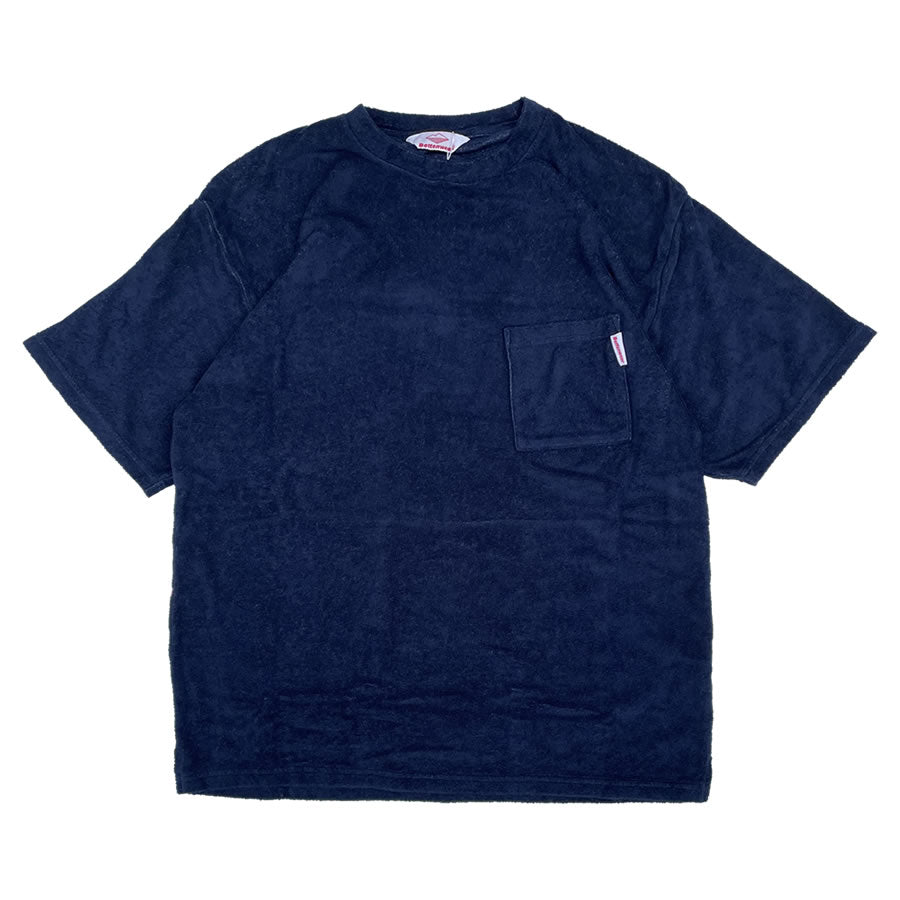 BATTENWEAR(バテンウエア) / 半袖パイル タオル地 Tシャツ / BEACH TEE  - Navy / TEE-050-39 / メンズ  日本製