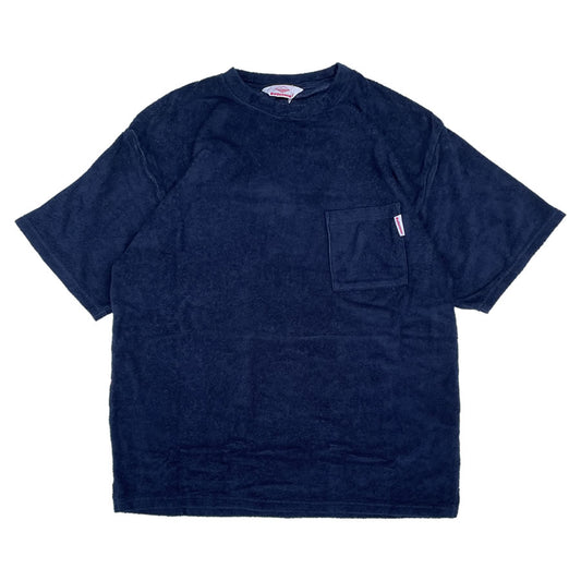 BATTENWEAR(バテンウエア) / 半袖パイル タオル地 Tシャツ / BEACH TEE  - Navy / TEE-050-39 / メンズ  日本製