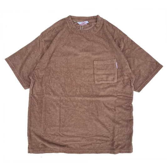 BATTENWEAR(バテンウエア) / 半袖パイル タオル地 Tシャツ / BEACH TEE  - Tan / TEE-050-39 / メンズ  日本製