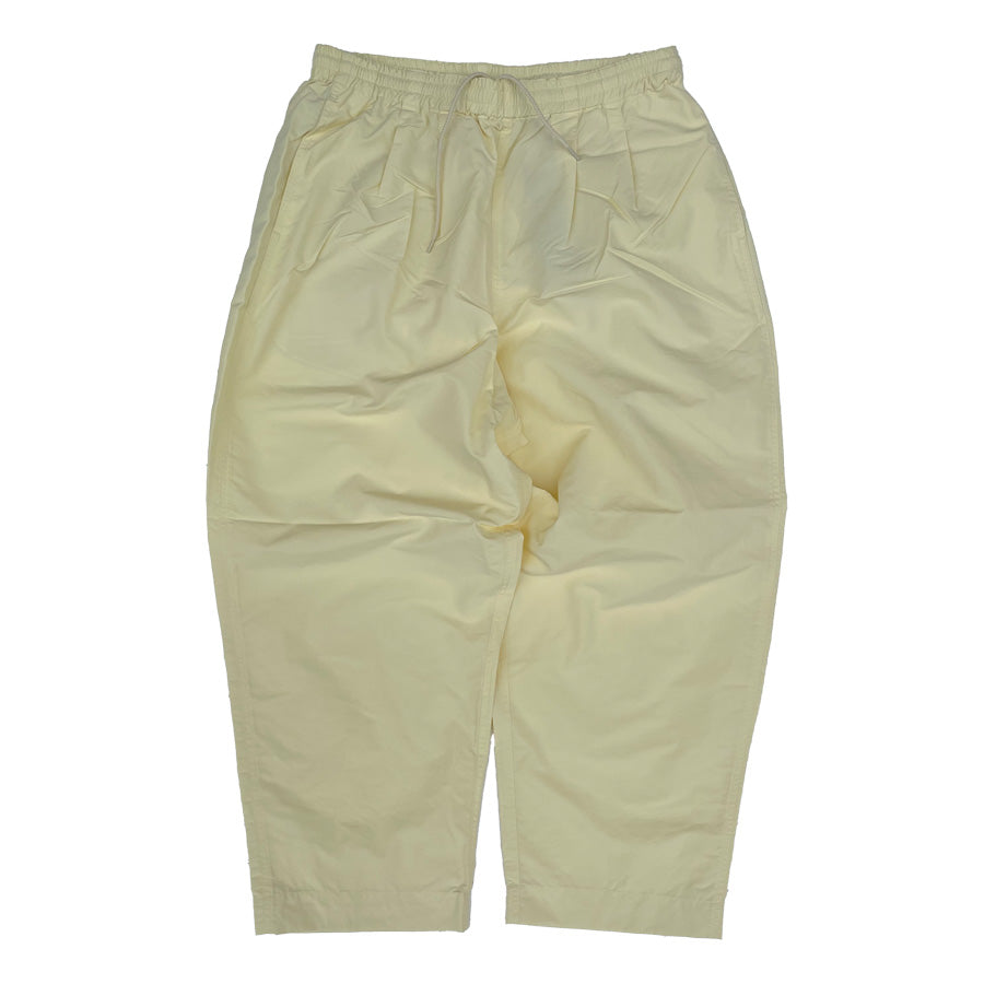 BURLAP OUTFITTER(バーラップアウトフィッター) / 撥水 速乾 ワイドイージーパンツ / WIDE TRACK PANT - CREAM / BO060081 / メンズ