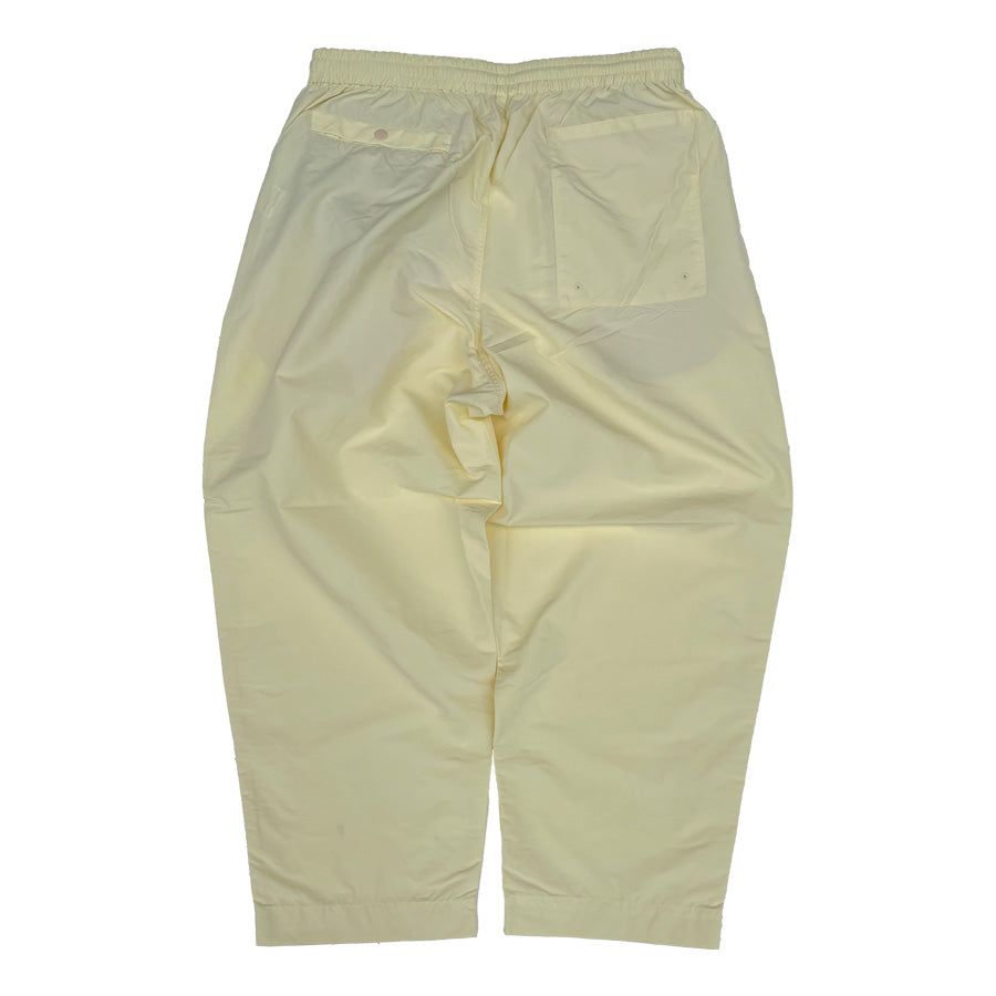 BURLAP OUTFITTER(バーラップアウトフィッター) / 撥水 速乾 ワイドイージーパンツ / WIDE TRACK PANT - CREAM / BO060081 / メンズ