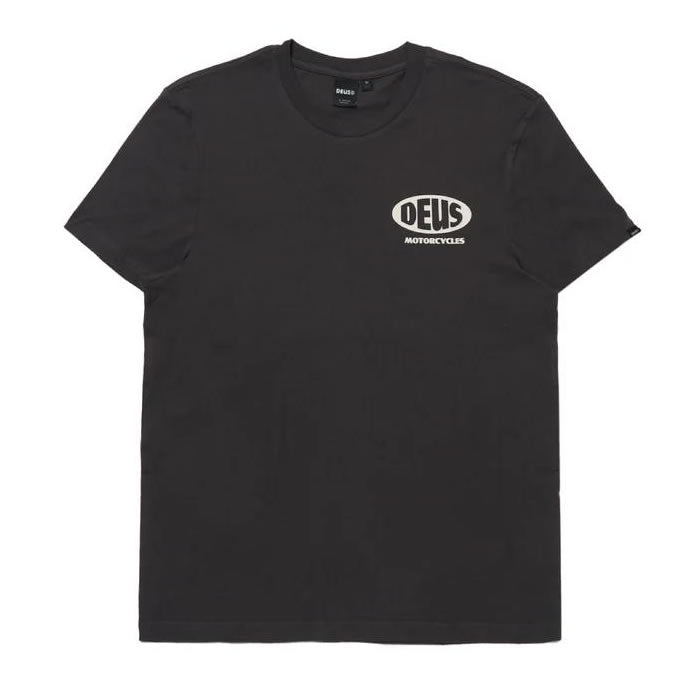 DEUS EX MACHINA ( デウスエクスマキナ ) / 半袖 Tシャツ / BELLWHETHER TEE - ANTHRACITE / DMS241663A / メンズ